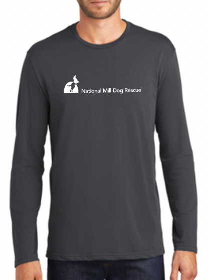 National Mill Dog Rescue Long Sleeve Horizontal Logo