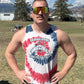 Grizzlies Rugby Tie Dye Tank Top