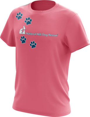 National Mill Dog Rescue Paw Prints Shirt